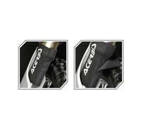 soffietti per forcelle Acerbis in neoprene corti con chiusura a strappo nero