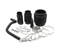 Soffietti Scarico Sotto Transom Compatibili Con Mercruiser Bravo 1 2 3 | Adatto ai numeri di parte 30-803100T1, 8M0095485, 18-8219; Kit di riparazione e risigillatura dei soffietti del timone