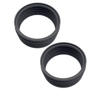 Soffietto di ricambio in silicone compatibile con macina caffè 9155 per estrarre le ultime tracce di fondi di caffè (2 pezzi)