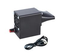 Soffietto elettrico per barbecue portatile soffiatore a carbonella, 16000 giri/min, camini soffiatore