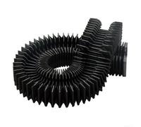 Soffietto flessibile telescopico antipolvere per guide lineari HGR25, adatto per macchine e attrezzature CNC, manicotto protettivo (300 mm)