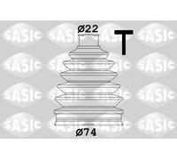 Soffietto giunto semiasse Assale anteriore Thermoplast 1904008 SASIC per DACIA