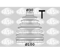 Soffietto giunto semiasse lato ruota Thermoplast 1906055 SASIC per NISSAN