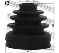 Soffietto giunto semiasse sul lato del cambio NBR (Nitrile-Butadiene-Caucciù)