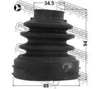 FEBEST 2115-CA220RHT Kit cuffia, semiasse