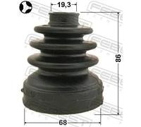 Soffietto giunto sul lato del cambio NBR (Nitrile-Butadiene-Caucciù) 0215-E11ATT