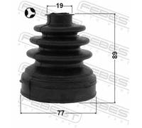 Febest Cuffia semiasse 2115-CB4T NBR lato cambio per Ford OE 1552956