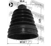 Soffietto giunto sul lato del cambio NBR (Nitrile-Butadiene-Caucciù) 2115-TR9DT