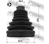 FEBEST 2115-TT9DT Cuffia semiasse