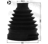 FEBEST 0115-GRJ150T Cuffia semiasse