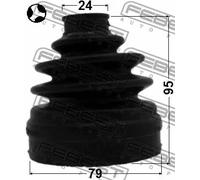 Soffietto giunto sul lato del cambio NBR (Nitrile-Butadiene-Caucciù) FEBEST