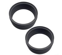 Soffietto in silicone compatibile con macinacaffè 9155, progettato per un uso a lungo termine e una preparazione costante del caffè (2 pezzi)