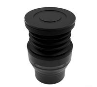 Soffietto in silicone per macinacaffè GEMILAI 9015A/9012, imbuto a pressione manuale con coperchio in alluminio per soffiare i fondi di caffè, doppia funzione di pulizia e raccolta, nero