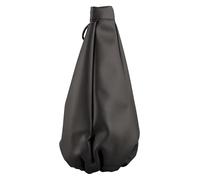 SOFFIETTO POMELLO SEMI PELLE NERO