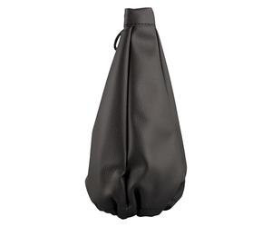SOFFIETTO POMELLO SEMI PELLE NERO