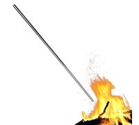 Soffietto telescopico | Ingranaggio telescopico Bushcraft - Soffietto per attrezzi da esterno, strumento di muggito antincendio pieghevole resistente alle intemperie in acciaio inossidabile per avviar