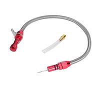 Soffietto Trasmissione Acciaio Inossidabile, Asta Livello Olio, Rosso per GM TH350 350 - Controllo Preciso, Materiale Resistente, Manutenzione (Rossa)