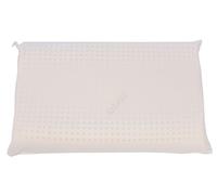 Soffim Lattice Guanciale Ortopedico con Rivestimento Aloe Vera, 100% Poliestere con Trattamento Aloe Vera-Lastra in Schiuma di Lattice, Bianco, 42x67x11 cm