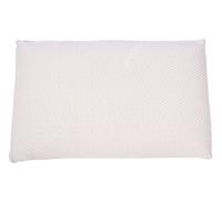 Soffim Lattice Guanciale Standard con RivestimentoThermotech Tencell, 67% Poliestere 33% Lyocell-Lastra in Schiuma di Lattice, Panna/Nocciola, 42x72x12 cm