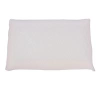 Soffim Memory Foam Guanciale con Inserto Polar Gel, 100% Cotone -67% Poliestere 33% Lyocell (Viscosa Eucalipto)-Lastra In Poliuretano Viscoelastico, Panna/Nocciola, 42x72x12 cm