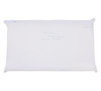 Soffim Memory Foam Guanciale Ortopedico con Rivestimento Antiacaro Amicor, 46% Amicor 64% Poliestere-Lastra in Poliuretano e Spanso Viscoelastico, Azzurro, 42x67x11 cm