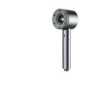 Soffione bagno a 5 modalità ad alta pressione Filtro portatile Rubinetto a pioggia Bagno Accessori for il di casa per Bagno(Gray)