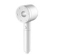 Soffione bagno pressurizzato con filtro cinque impostazioni regolabili, scaldabagno for il domestico for la, pioggia per Bagno(White)