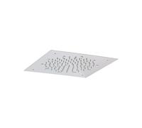 Soffione da incasso a soffitto 30 x 30 cm in colore cromo Pollini Acqua Design M