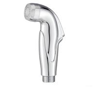Soffione Doccetta con Start-Stop | Interruttore Start-Stop sulla testa, flusso d'acqua controllabile, risparmio idrico, nessuna goccia dopo l'uso, igienico