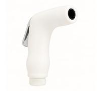 Soffione Doccetta Monogetto Universale Bianca | Doccetta con Getto Concentrato Ideale per Bagno e Bidet