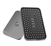 Soffione doccia 14 Inch High Pressure Top Spray Rain Shower Head Larger Flow Supercharge Rainfall Showerhead Swivel Water Saving(Grey)