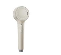 Soffione doccia 2 modalità doccia ad alta pressione, soffioni con filtro staccabile portatile(White-A1)