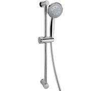 Soffione Doccia 3 Funzioni Tubo Flessibile Colonna Doccino con ASTA Cromato 3895