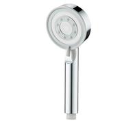Soffione doccia 5 Modes Shower Head Adjustable High Pressure Water Saving Rainfall Massage Home Bathroom Accessories(Silver shower head)