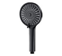 Soffione doccia a pioggia ad alta pressione da 12 pollici e soffione doccia combinato con funzione display digitale e braccio di estensione, soffione doccia anti-perdite con supporto e tubo flessibi