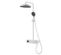 Soffione doccia a pioggia con termostato digitale combinato con rubinetto da bagno montato a parete rubinetto per pianoforte Set doccia per vasca da bagno Esperienza di pioggia di lusso