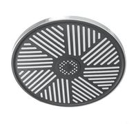 Soffione doccia a pioggia da 25,4 cm, ad alta pressione, con pannello rimovibile per una facile pulizia, rotazione regolabile a 360 gradi, struttura in ABS