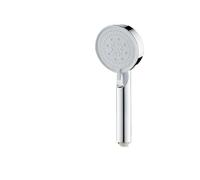 Soffione doccia a pressione regolabile 5 modalità Risparmio booster Ugello spray con arresto con un tasto Accessori for il bagno(Silver shower head)