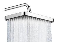 Soffione doccia a soffitto ad alta pressione, potente soffione per bagno a pioggia, per un'esperienza simile a una spa, facile installazione, angolo regolabile (G1)