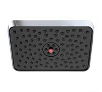 Soffione doccia a soffitto con diametro di 30 cm, supporta una forte pressione dell'acqua e riduce al minimo l'ostruzione degli ugelli nel tempo (argento)