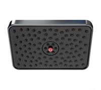 Soffione doccia a soffitto con diametro di 30 cm, supporta una forte pressione dell'acqua e un blocco ridotto al minimo dell'ugello nel tempo (grigio)
