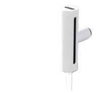 Soffione doccia ABS 4 vie rubinetto da cucina parti di ricambio accessori beccucci ugello da cucina(White)