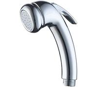 Soffione Doccia ad Alta Pressione 1/2" Filettatura Cromato con Comando a Leva Soffione Doccia Portatile con Interruttore On/Off per Bagni, Barche, Roulotte, Autocaravan, Saloni di Parrucchiere