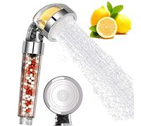 Soffione Doccia ad Alta Pressione, Soffione Doccia Con Filtro Alla vitamina C, Risparmio Acqua, Ridurre cloro fluoro Calce per Pelle e Capelli Secchi