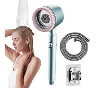 Soffione doccia ad alto flusso, accessorio palmare - accessorio per filtro dell'acqua per bagno, bagno, bagno, hotel, flusso d'acqua ad alta pressione, casa, viaggi, spa, famiglia, bambini e adulti