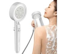 Soffione Doccia Alta Pressione - Highs Premere Testine Con Modalità Spray | Design Turbocompresso Potenti Teste Subacquee | Doccia Di Regolazione Spray Con Filtri Hard Wate | Cloro