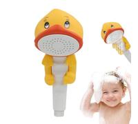 Soffione doccia anatra, spruzzatore doccia anatra,Spruzzatore di flusso d'acqua del fumetto | Giocattolo da bagno anatra, spruzzatore di flusso d'acqua del fumetto, accessori doccia creati