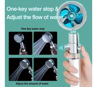 Soffione Doccia Anticalcare Alta Pressione 3 Getti 360° Filtro PP Sostit. On/Of