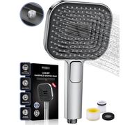 Soffione Doccia Anticalcare, Doccino per Doccia Alta Pressione, Doccetta Grande