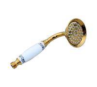 Soffione Doccia Antique Brass Hand Shower Ceramic Handle Rain Spray Water Saving Head For Bathroom Accessories(08)